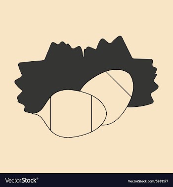Flat in black and white mobile application pine vector image
