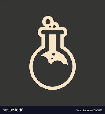 Flat in black and white mobile application potion vector image