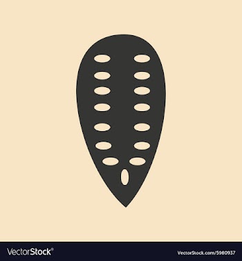 Flat in black and white mobile application Pumpkin vector image