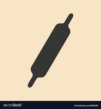 Flat in black and white mobile application rolling vector image