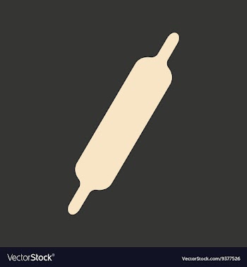 Flat in black and white mobile application rolling vector image