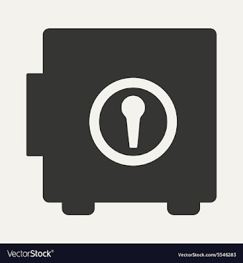 Flat in black and white mobile application safe vector image