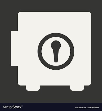 Flat in black and white mobile application safe vector image