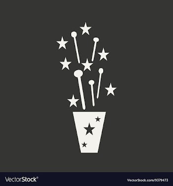 Flat in black and white mobile application salute vector image