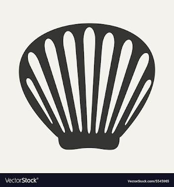 Flat in black and white mobile application shell vector image