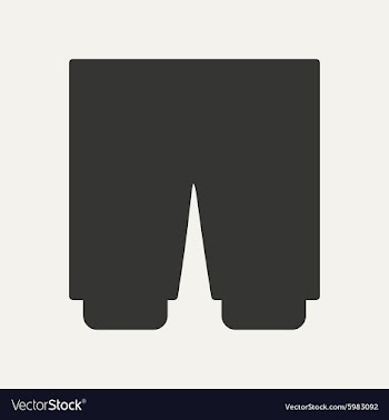 Flat in black and white mobile application shorts vector image
