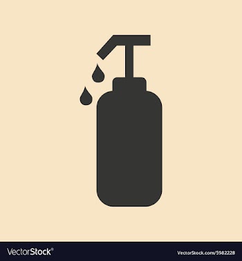 Flat in black and white mobile application shower vector image