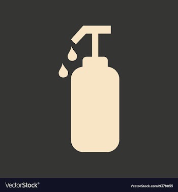 Flat in black and white mobile application shower vector image