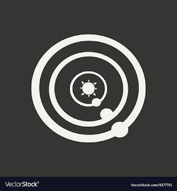 Flat in black and white mobile application solar vector image