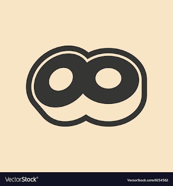Flat in black and white mobile application sushi vector image