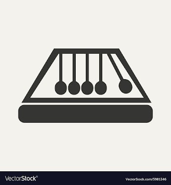 Flat in black and white mobile application symbol vector image