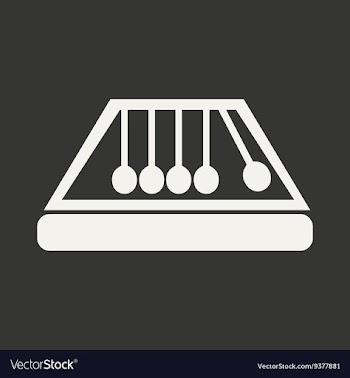 Flat in black and white mobile application symbol vector image