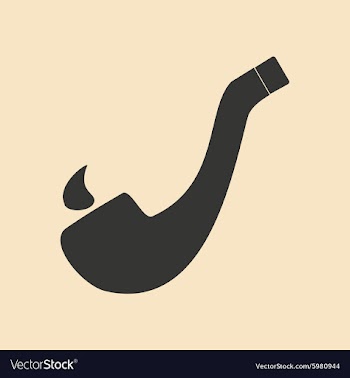 Flat in black and white mobile application tobacco vector image