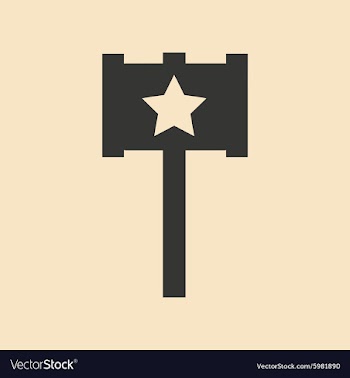 Flat in black and white mobile application toy vector image