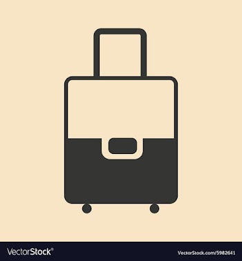 Flat in black and white mobile application travel vector image
