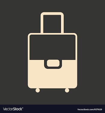 Flat in black and white mobile application travel vector image