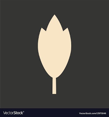 Flat in black and white mobile application tree vector image