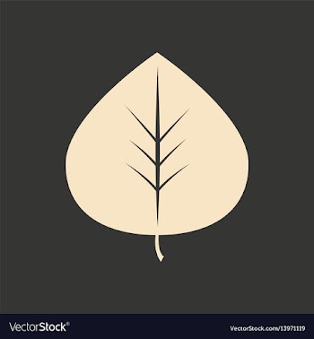 Flat in black and white mobile application tree vector image