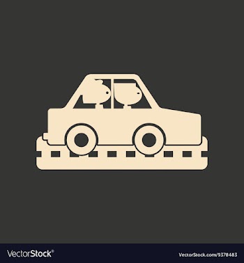 Flat in black and white mobile application trip vector image
