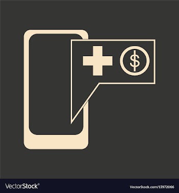 Flat in black and white mobile application vector image
