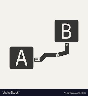 Flat in black and white mobile application vector image