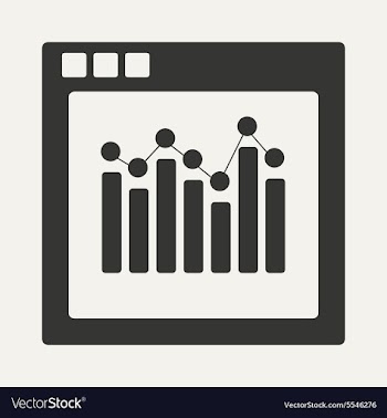 Flat in black and white mobile application vector image