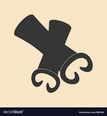 Flat in black and white mobile application vector image