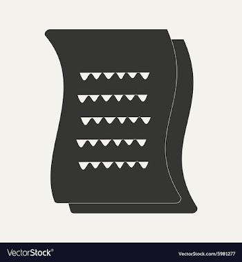 Flat in black and white mobile application vector image