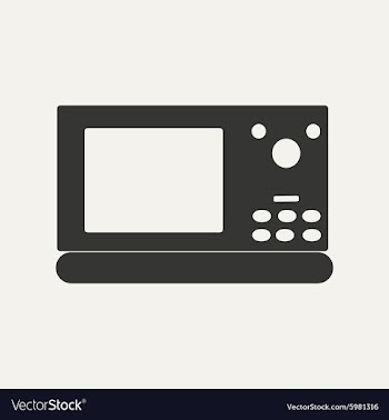 Flat in black and white mobile application vector image