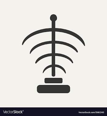Flat in black and white mobile application vector image
