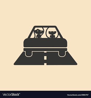 Flat in black and white mobile application vector image