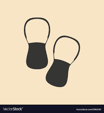 Flat in black and white mobile application vector image