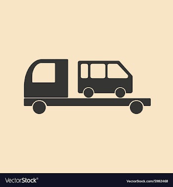 Flat in black and white mobile application vector image