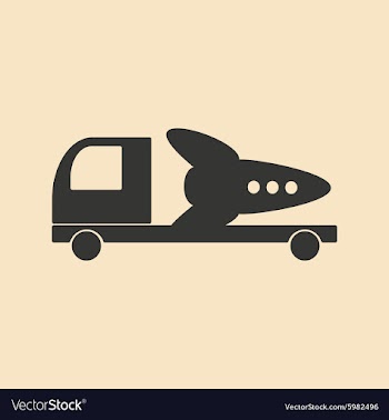 Flat in black and white mobile application vector image
