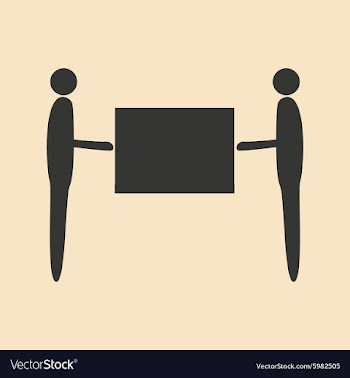 Flat in black and white mobile application vector image