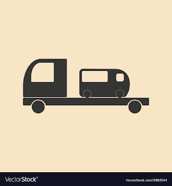 Flat in black and white mobile application vector image