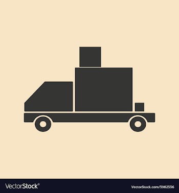 Flat in black and white mobile application vector image