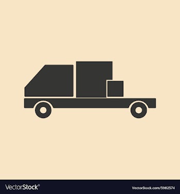Flat in black and white mobile application vector image