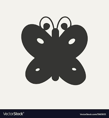 Flat in black and white mobile application vector image