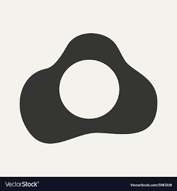 Flat in black and white mobile application vector image