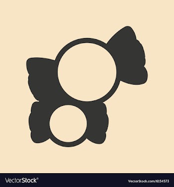 Flat in black and white mobile application vector image