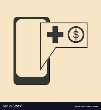 Flat in black and white mobile application vector image
