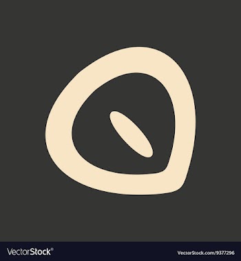 Flat in black and white mobile application vector image