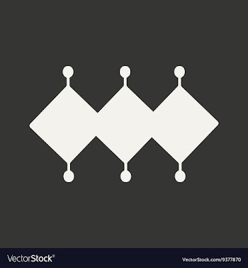 Flat in black and white mobile application vector image
