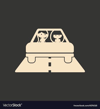 Flat in black and white mobile application vector image