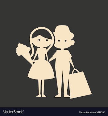Flat in black and white mobile application vector image