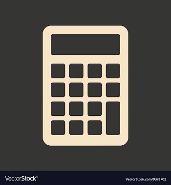 Flat in black and white mobile application vector image