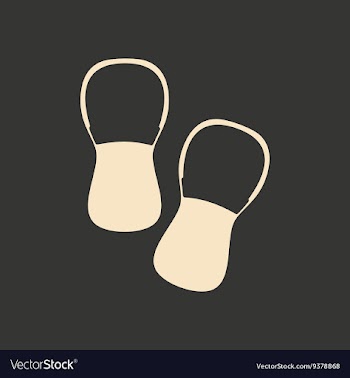Flat in black and white mobile application vector image