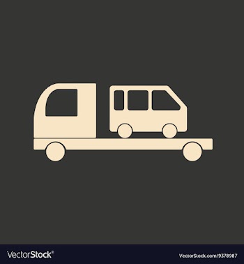 Flat in black and white mobile application vector image