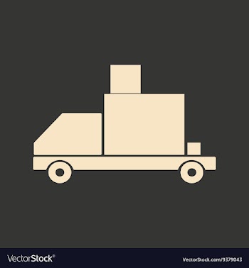 Flat in black and white mobile application vector image